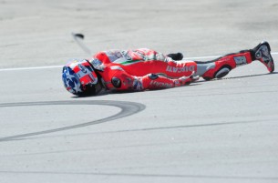 Падение Ники Хэйдена квалификация Гран-При Индианаполиса 2012