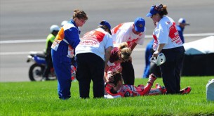 Падение Ники Хэйдена квалификация Гран-При Индианаполиса 2012