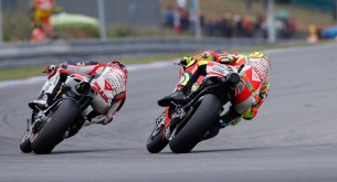 Штефан Брадль и Валентино Росси