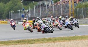 Старт гонки MotoGP Гран-При Чехии в Брно