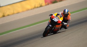 Дани Педроса тест Арагон MotoGP 2012