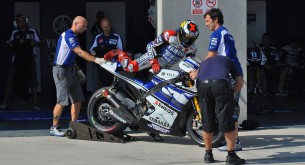 Хорхе Лоренцо тест Арагон MotoGP 2012