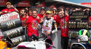 Марк Маркес, чемпион Moto2 2012