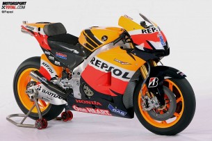 Honda RC213V. 2012 год. 230 л.с. 157 кг. Дани Педроса, Кейси Стоунер, Джонатан Ри