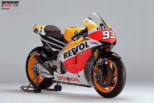 Honda RC213V. 2013 год. 230 л.с. 160 кг. Дани Педроса, Марк Маркес