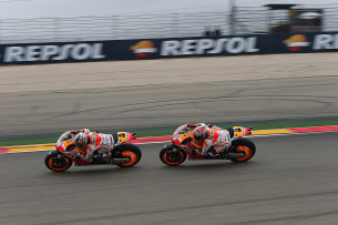 Марк Маркес и Дани Педроса, Repsol Honda Team, MotoGP 2014