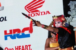 Презентация мотоцикла Honda RC213V MotoGP 2015 года