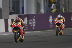 Дани Педроса и Марк Маркес