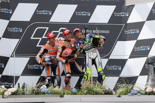 Селфи на подиуме MotoGP