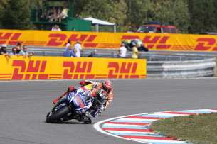 Марк Маркес и Хорхе Лоренцо. Гран-При Чехии, MotoGP 2015