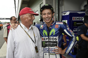 Ники Лауда и Валентино Росси, Гран-При Чехии, MotoGP 2015