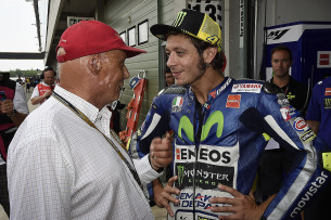 Ники Лауда и Валентино Росси, Гран-При Чехии, MotoGP 2015