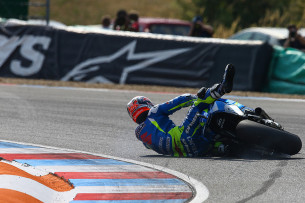 Падение Маверика Виньялеса, Гран-При Чехии, MotoGP 2015