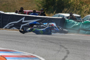 Падение Маверика Виньялеса, Гран-При Чехии, MotoGP 2015