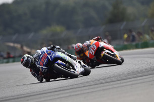 Марк Маркес и Хорхе Лоренцо. Гран-При Чехии, MotoGP 2015