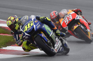 Валентино Росси и Маркес