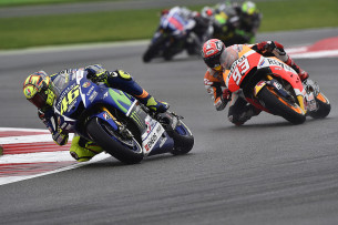 Валентино Росси м Марк Маркес