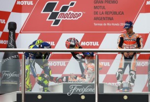 Марк Маркес, подиум Гран-При Аргентины, MotoGP 2016