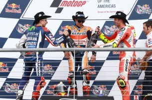 Подиум MotoGP Гран-При Америк 2016