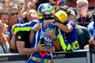 Валентино Росси, победитель гонки MotoGP Гран-При Каталонии 2016