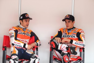 Педроса и Маркес на Honda Racing Thanks Day 2016