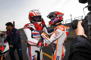 Алонсо и Маркес на Honda Racing Thanks Day 2016
