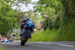 Майкл Данлоп на IOMTT 2017 (T. Goldsmith)