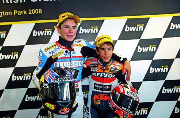 Реддинг и Маркес (Донингтон, 2008)