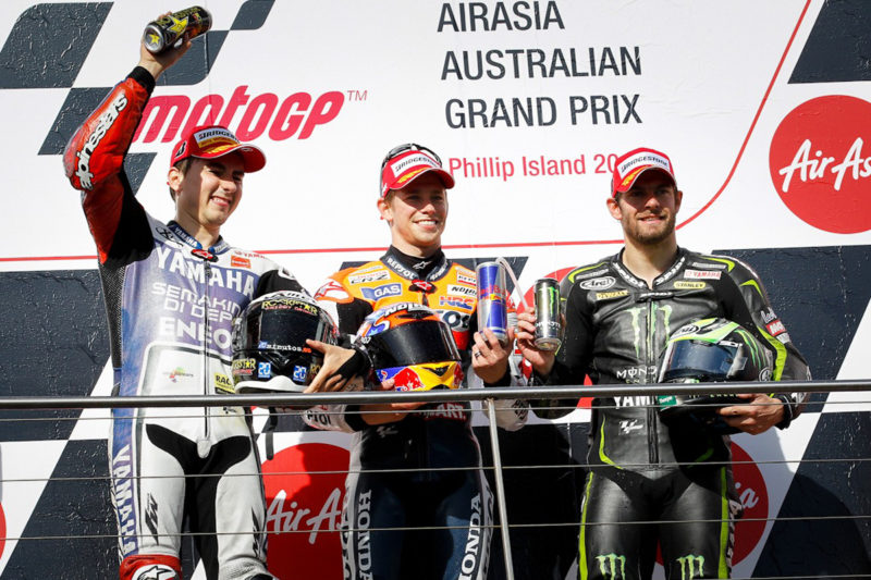 Лоренсо, Стоунер, Крачлоу (Филлип-Айленд, 2012)