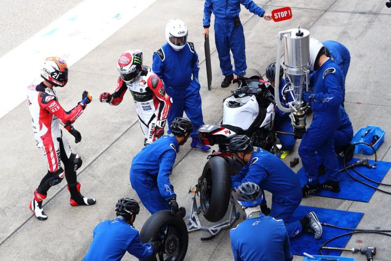 Топливная горловина Yamaha YZF-R1 (Suzuka 8-Hours 2018)