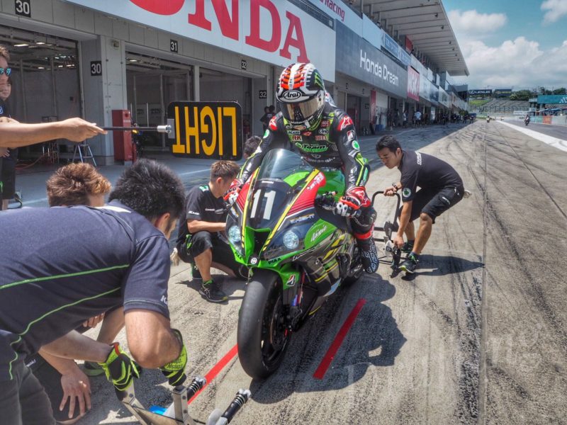 Джонатан Рей на тестах перед Suzuka 8-Hours 2018