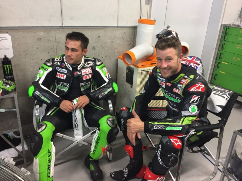 Хэзлам и Рей на тестах перед Suzuka 8-Hours 2018