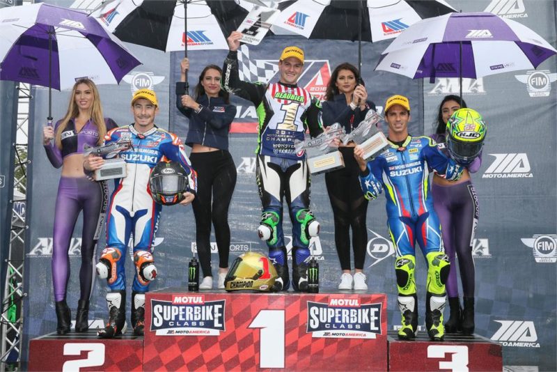 Хэйден, Бобье, Элиас (MotoAmerica, 2018)