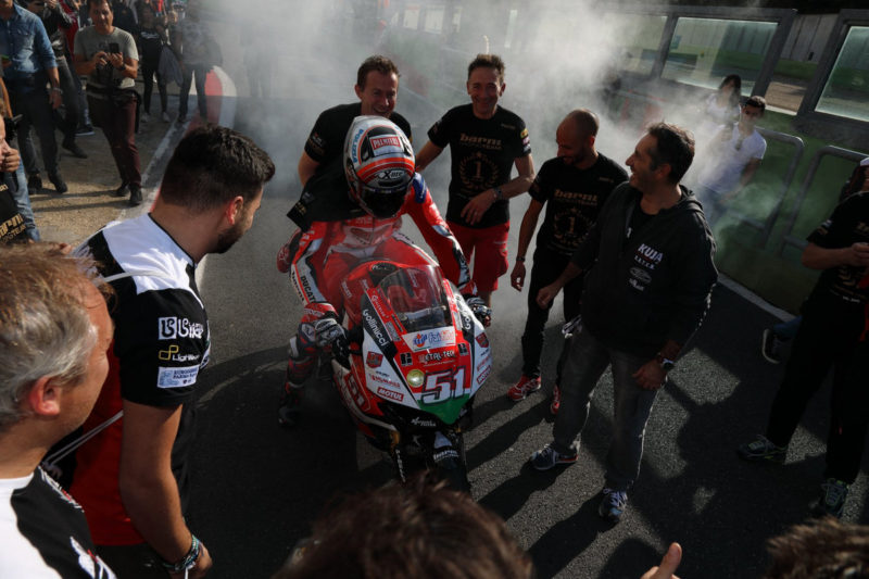 Микеле Пирро - чемпион CIV Superbike 2018