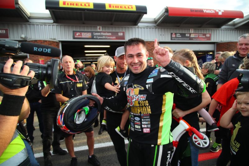 Леон Хэзлам - чемпион British Superbike 2018
