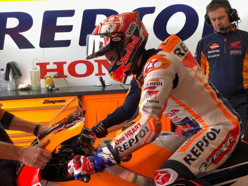 Экип Марка Маркеса в стиле Мика Дуэна (Филлип-Айленд, 2018)