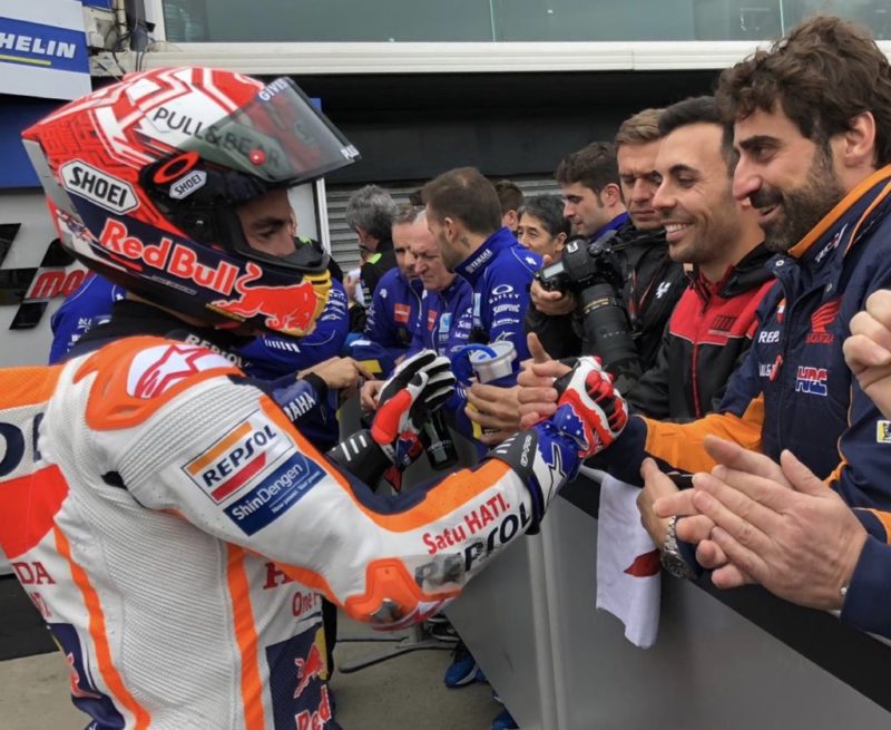 Экип Марка Маркеса в стиле Мика Дуэна (Филлип-Айленд, 2018)