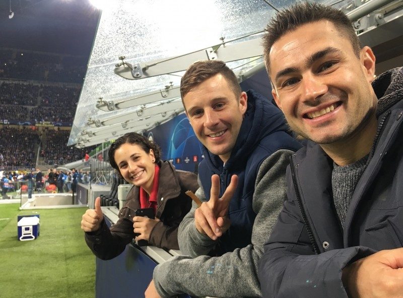 Карраско, Рей и Хэзлам (Милан, 2018)