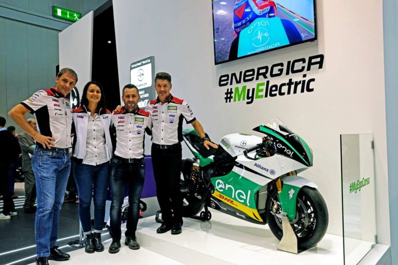 Команда LCR Honda и Energica Ego Corsa 2019 (EICMA, 2018)