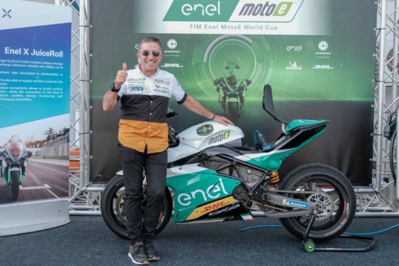 Хорхе Мартинес и Energica Ego Corsa