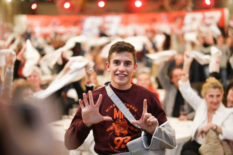 Марк Маркес на ужине своего фан-клуба