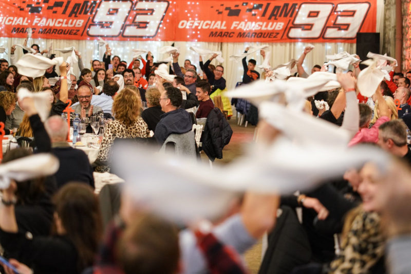 Марк Маркес на ужине своего фан-клуба