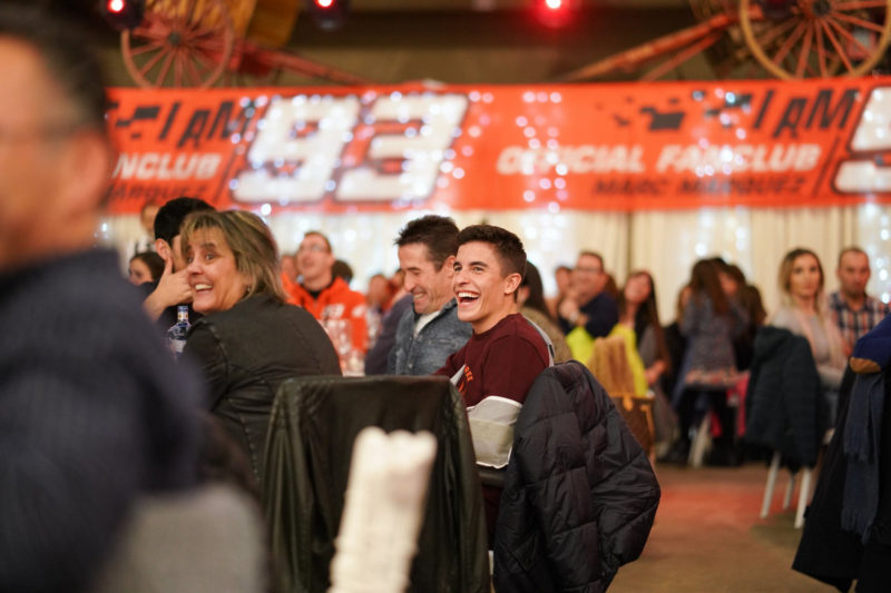 Марк Маркес на ужине своего фан-клуба