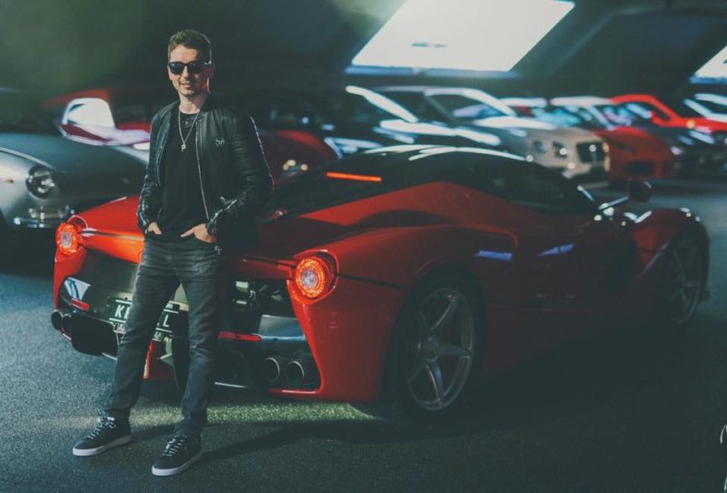 Хорхе Лоренсо и Ferrari LaFerrari