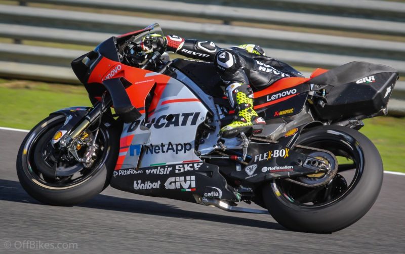 Плавающий задний тормоз Ducati (Херес, 2018)