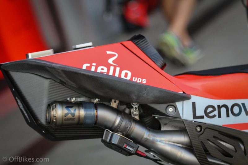Задний обтекатель Ducati (Херес, 2018)