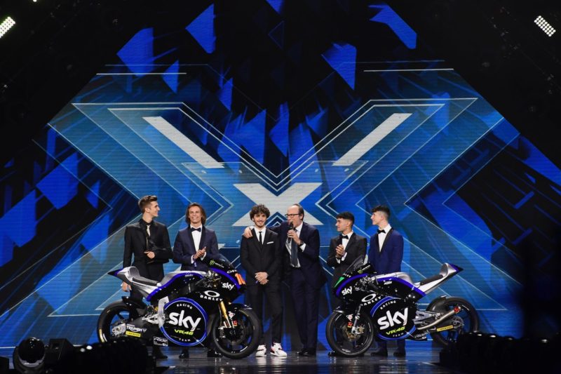 Ливрея Sky Racing Team VR46 для сезона 2019