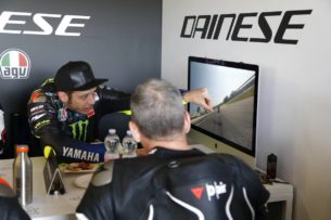 Валентино Росси на Dainese Riding Master (Мизано, 2019)