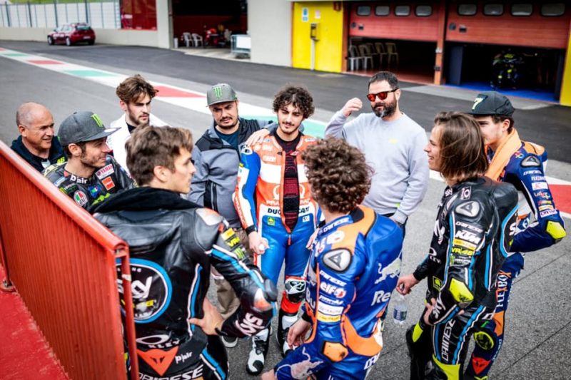 Росси и Академия VR46 (Муджелло, 2019)