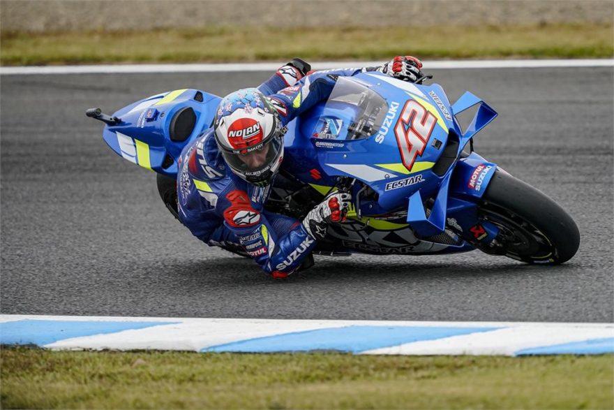 Алекс Ринс, пилот Suzuki Ecstar, MotoGP 2019